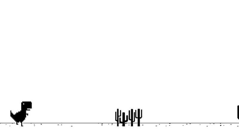 Classic Chrome Dinosaur Game